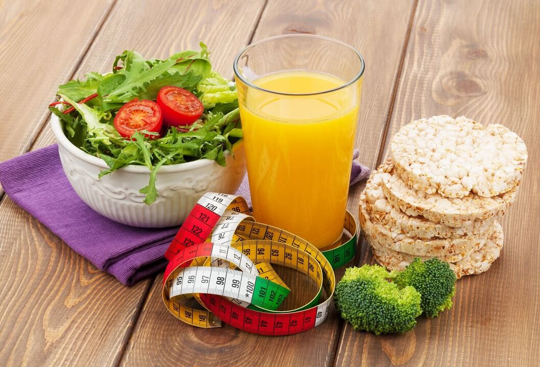 Nützliche richtige Ernährung, die den Gewichtsverlust in einem Monat fördert. 